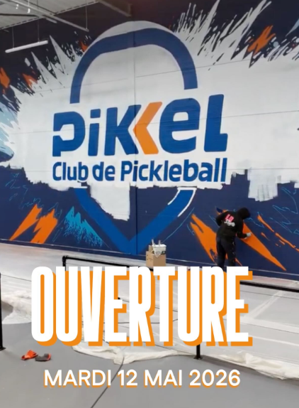 Ouverture du club de pickleball de Voglans qui est proche de Chambéry le 12 mai 2026
